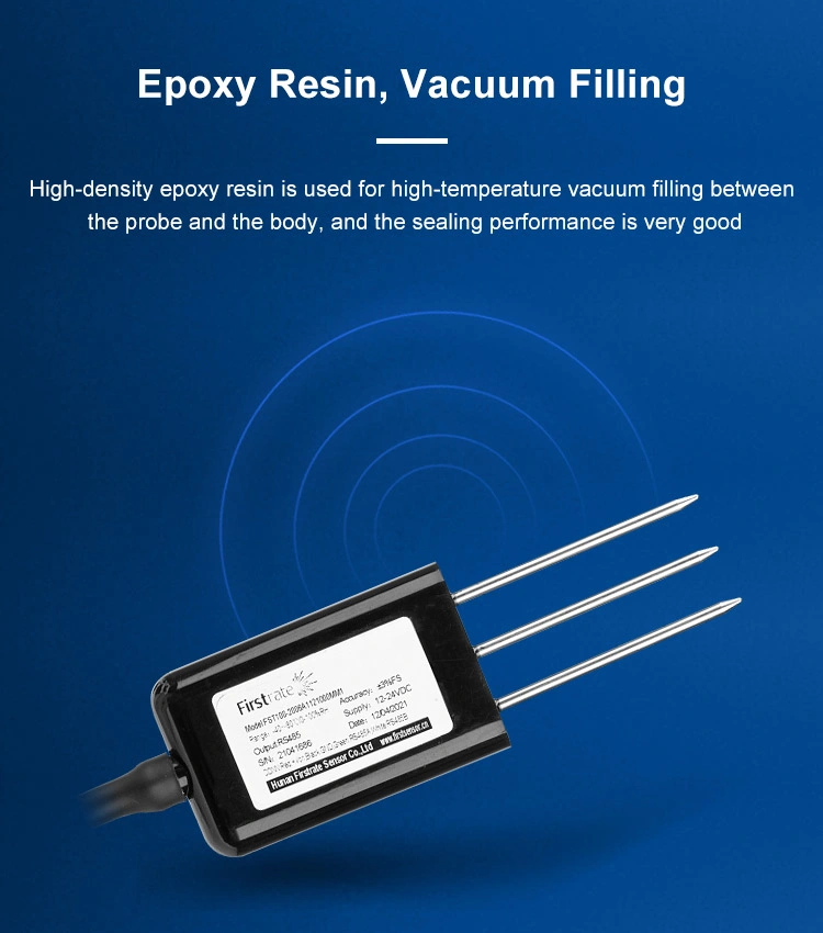 LCD Digital Integrated temperature and humidity sensor with Rs485